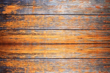 Old weathered wooden planks clipart