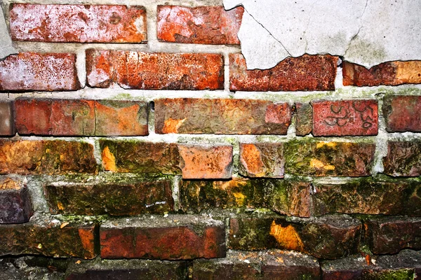 Streszczenie stary ceglany mur — Zdjęcie stockowe