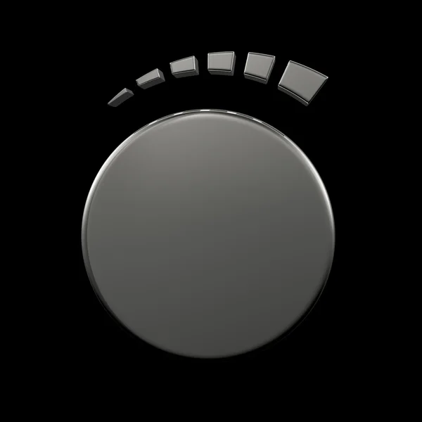 stock image 3D Volume knob