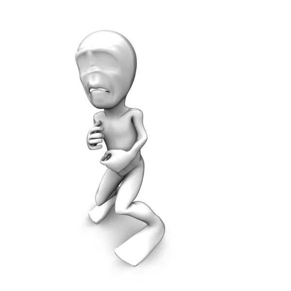 stock image 3d little person