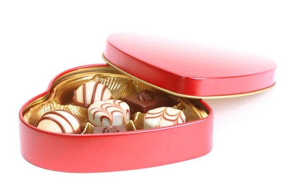 Assorted chocolate pralines stock phot — Stock Photo, Image