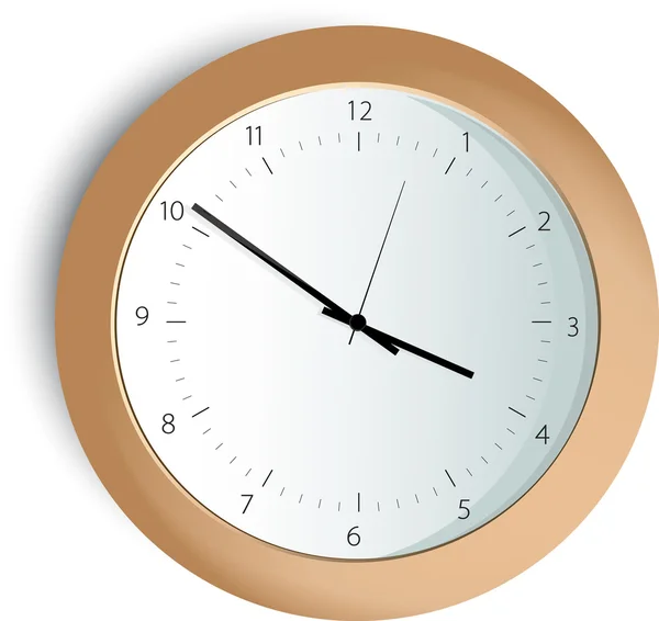 Reloj clásico — Vector de stock