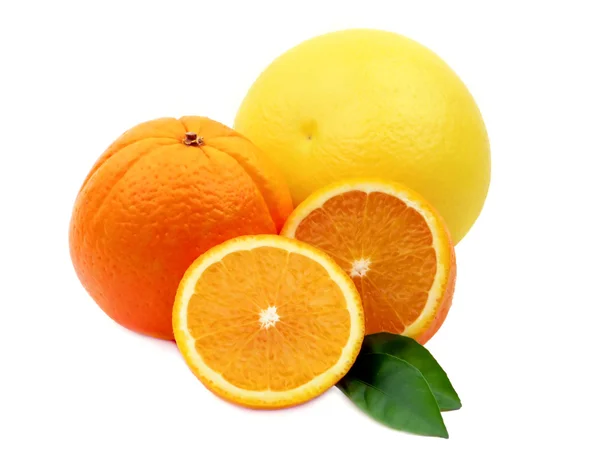 Помело и апельсин — стоковое фото
