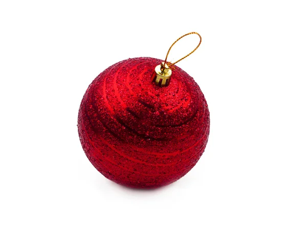 Red Christmas Ball — Stock Photo, Image