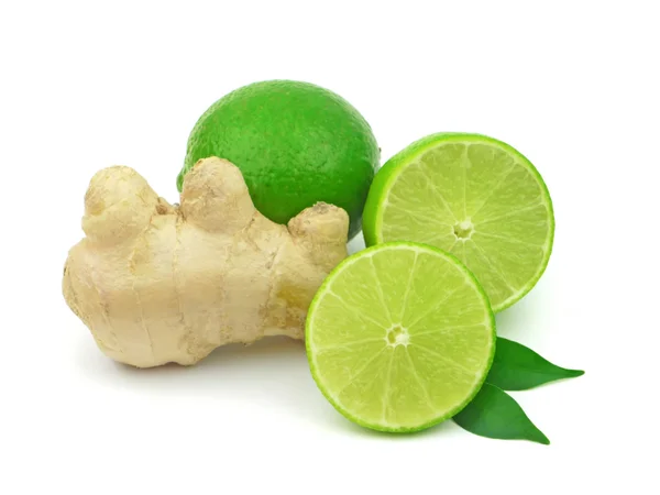 Ginger And Lime — Stock Photo, Image