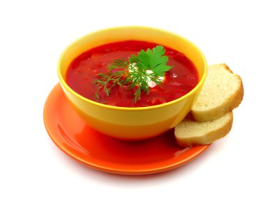 Kırmızı borsch