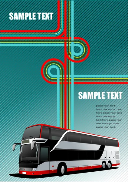 Couverture pour brochure ou modèle bureau fo — Image vectorielle
