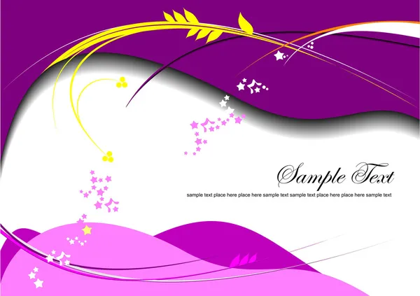 Purple background. Vector illustration — Stock Vector