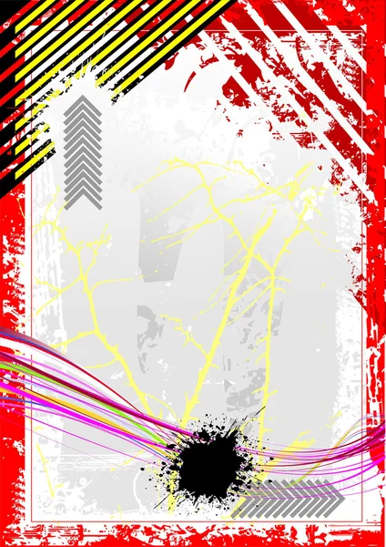 Grunge fond blanc. Illustrtra vectoriel — Image vectorielle