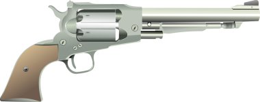 Revolver gun clipart