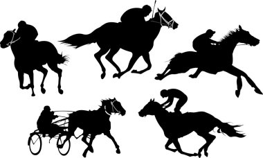 Isolated horse clipart