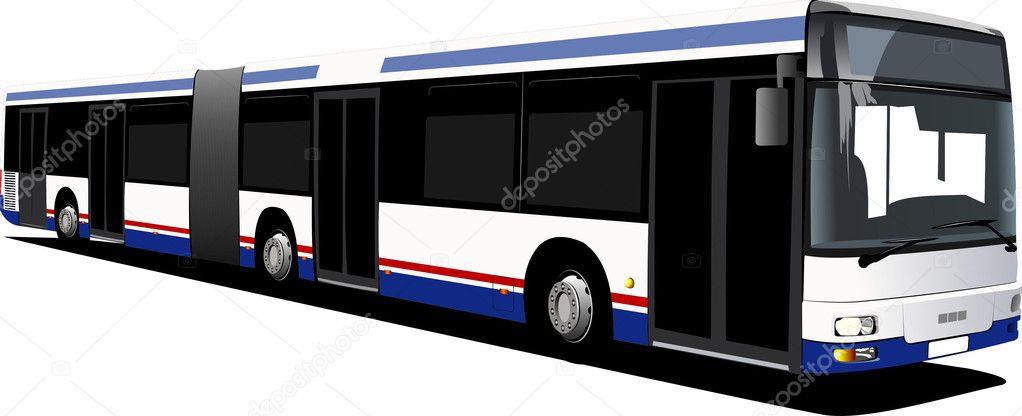 City double bus.