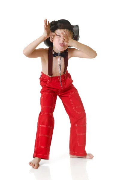 Çocuk giysileri kovboy — Stok fotoğraf