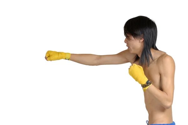 Kick-boxingu — Zdjęcie stockowe