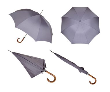 Man's umbrella clipart