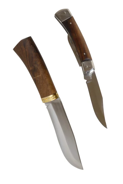 Охотничий нож — стоковое фото
