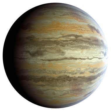 Gas giant planet clipart