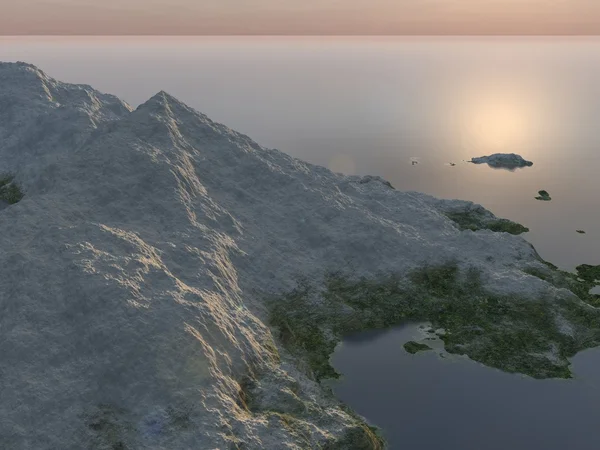 Ледяной остров — стоковое фото