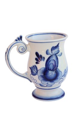 Mug gzhel clipart