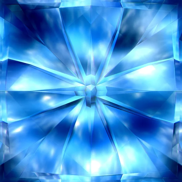 Isiga kristaller — Stockfoto