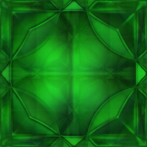 Grüner Kristall lizenzfreie Stockbilder