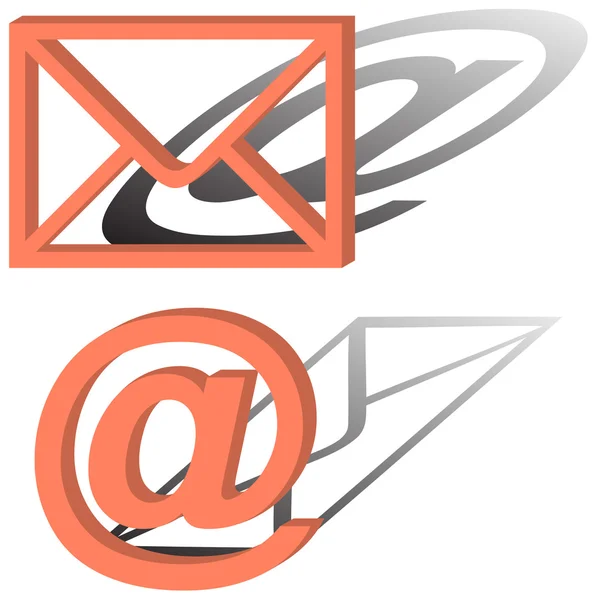 Signe d'un mail — Image vectorielle