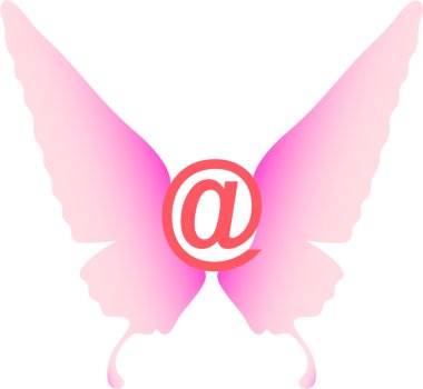 Email_butterfly clipart