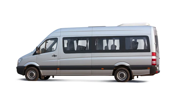 Minibus auf weiß — Stockfoto