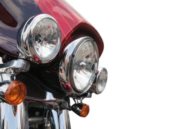Světlometu motocyklu — Stock fotografie