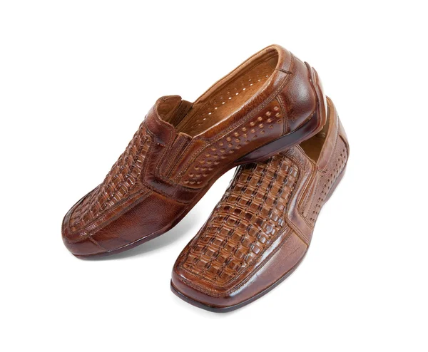 Brown shoes — Stock Photo, Image