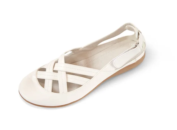 White female shoe — Stock Photo, Image