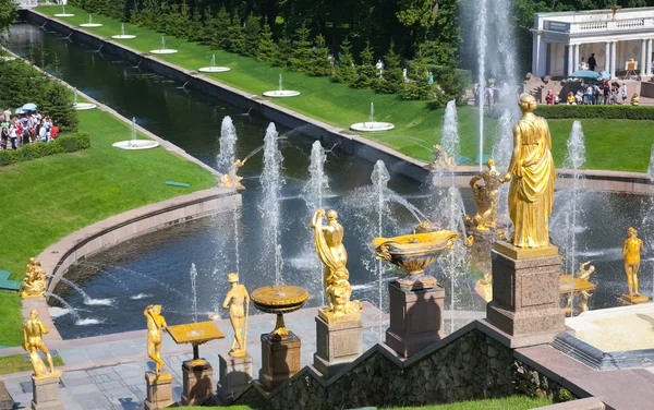 Fountains of Petergof — Stock Photo, Image