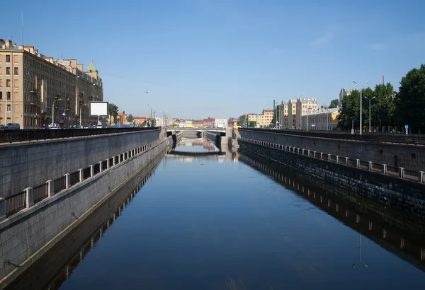Obvodnoy channel in Saint-Petersburg — Stock Photo, Image