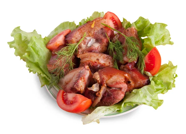 Stewed meat — Stock Photo, Image