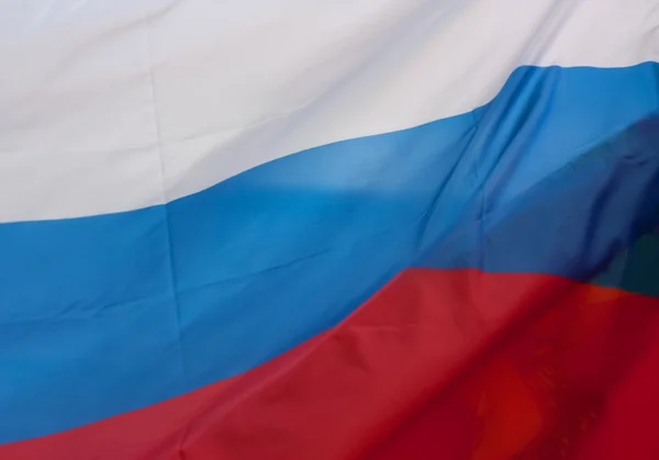 Ryssland nationella flagga — Stockfoto