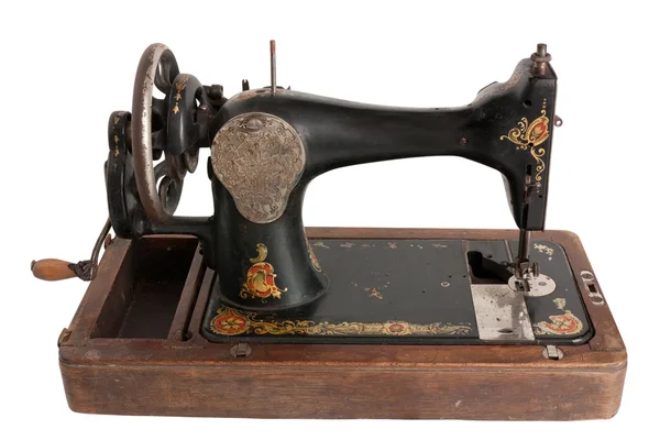 A velha máquina de costura — Fotografia de Stock