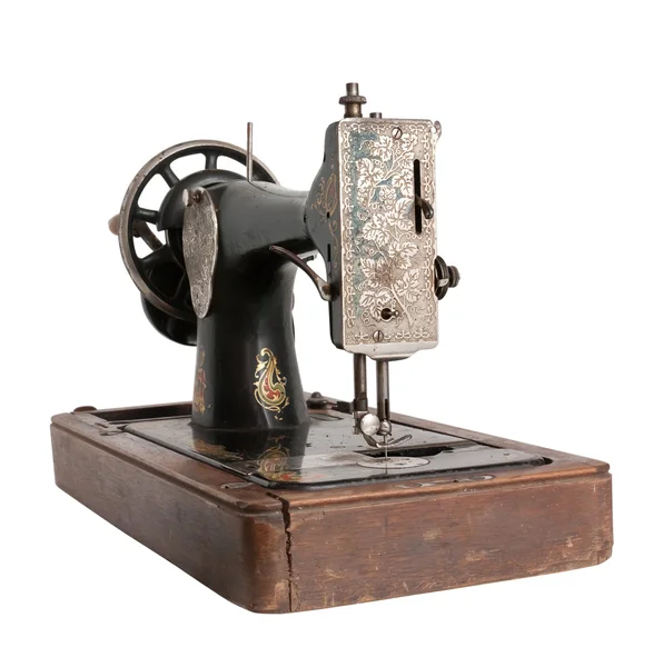Старовинні швейні машини — стокове фото