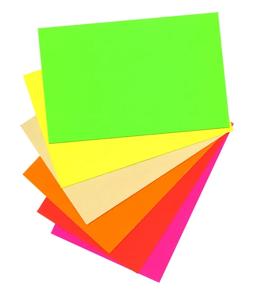 stock image Colored paper