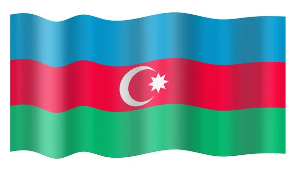 アゼルバイジャンの旗 — ストック写真