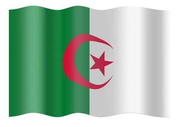 Flag of Algeria — Stock Photo, Image