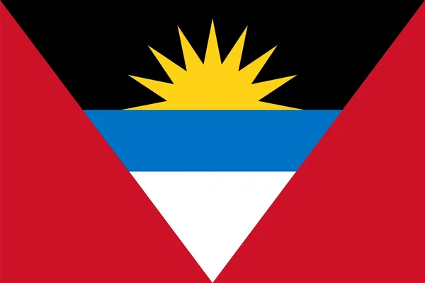 Bandera de Antigua and Barbuda —  Fotos de Stock