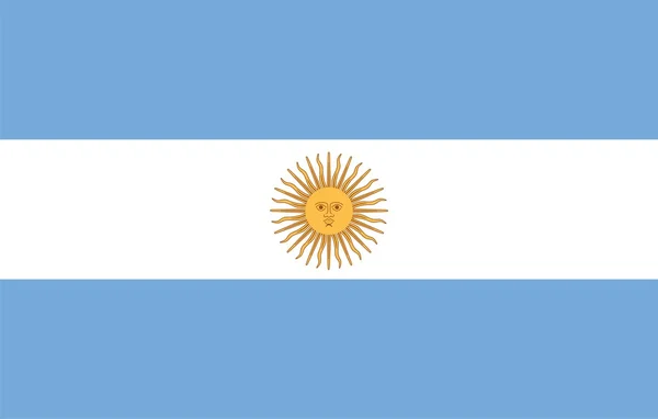 Argentína zászlaja — Stock Fotó