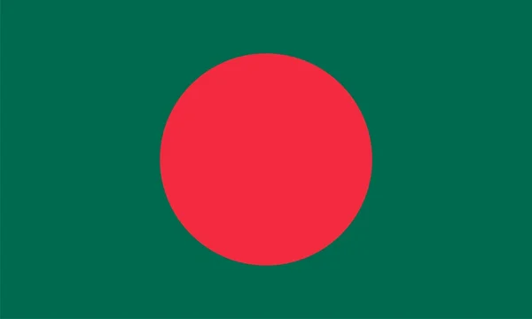 孟加拉国国旗 — 图库照片