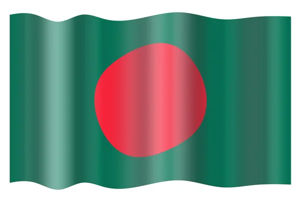 孟加拉国国旗 — 图库照片