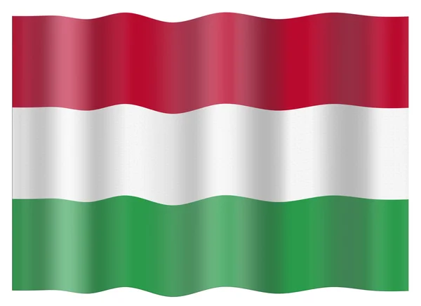 Hungary flag — Stock Photo, Image