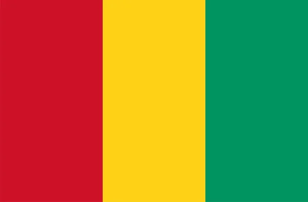 Bandera de Guinea — Foto de Stock