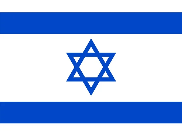 Israel flag — Stock Photo, Image