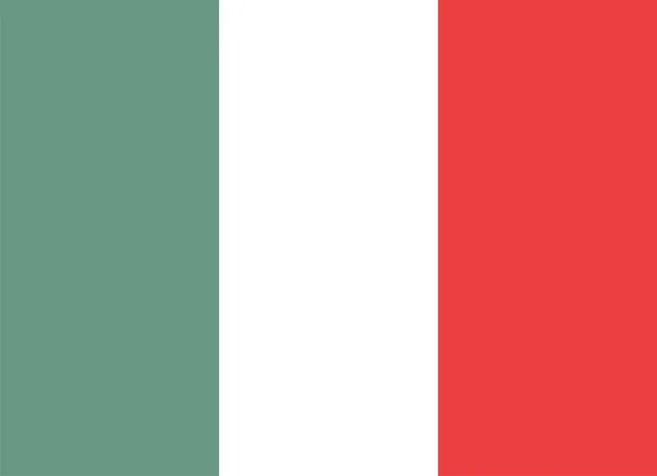Italien flagg — Stockfoto