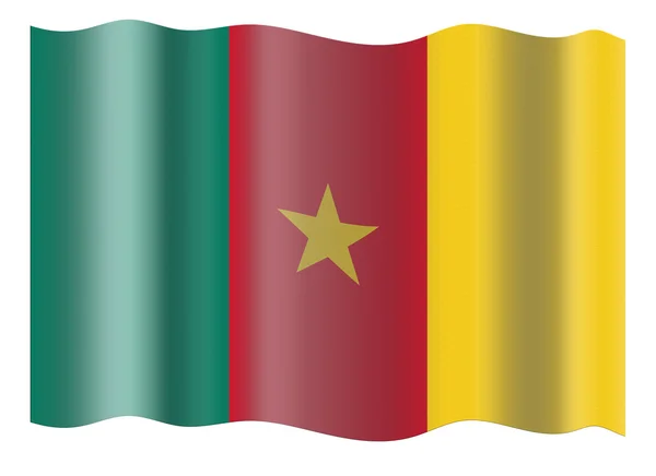 Flag of Cameroon — Stock Photo, Image