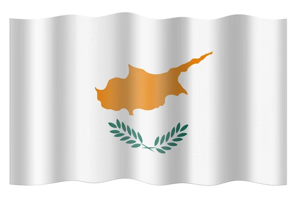 Κυπριακή σημαία — Φωτογραφία Αρχείου